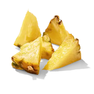 Ananas juicy pieces