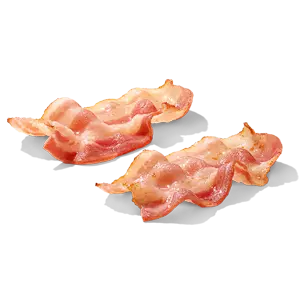 Crispy bacon strips